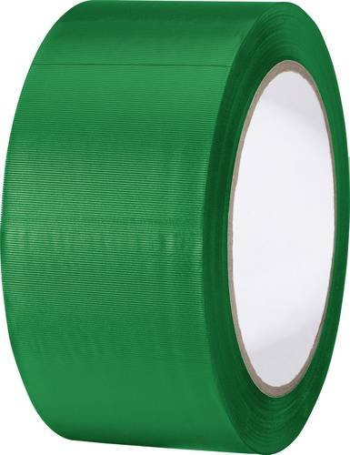 TOOLCRAFT PVC-Klebeband Grün Breite: 50 mm, Länge: 33 m - Bild 1