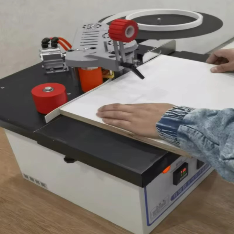 LYBGACNC Kantenanleimmaschine für die Holzbearbeitung, tragbar, 220 V, für Bandhöhen von 10–60 mm - Bild 2