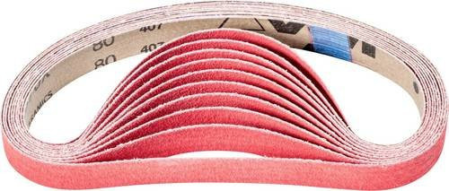 PFERD Keramikkorn Schleifband CO-COOL 80 für Edelstahl, B: 20 mm, L: 520 mm - Bild 1