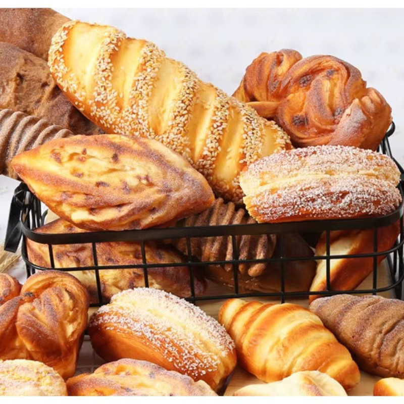 Wusmart Simulationsmodell Donut aus PU für Schaufensterdekoration und Fotografie, Mehrfarbig - Bild 2