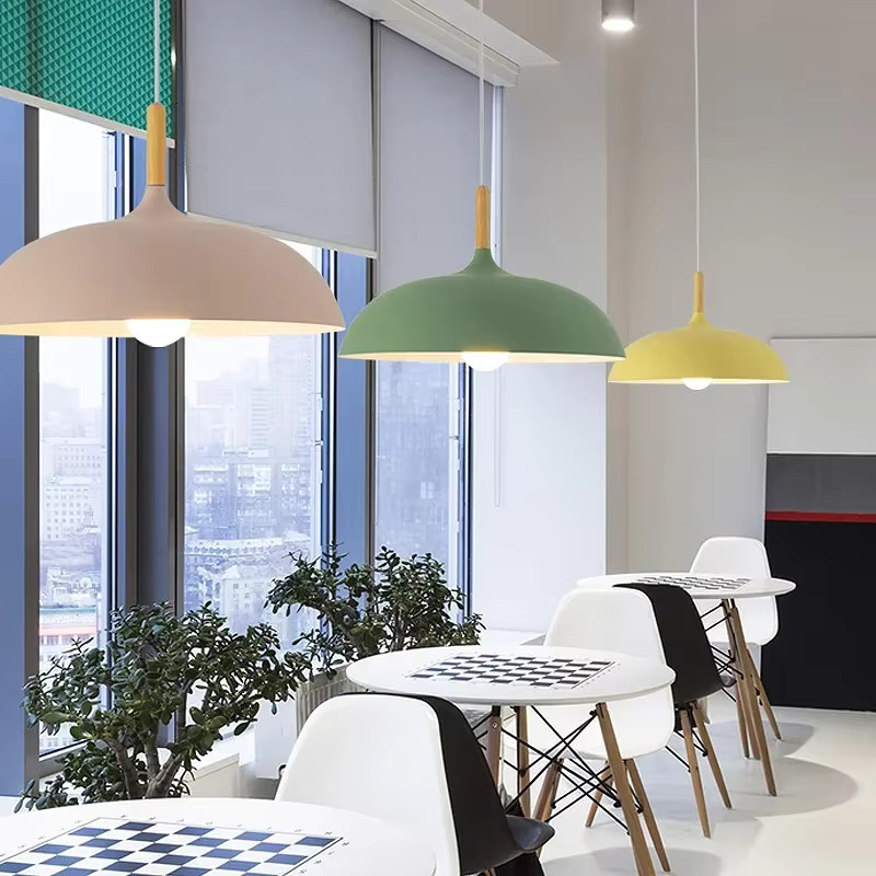 Minimalistische LED-Pendelleuchte von ZIMULONG aus Aluminium für Esszimmer und Restaurants - Bild 2