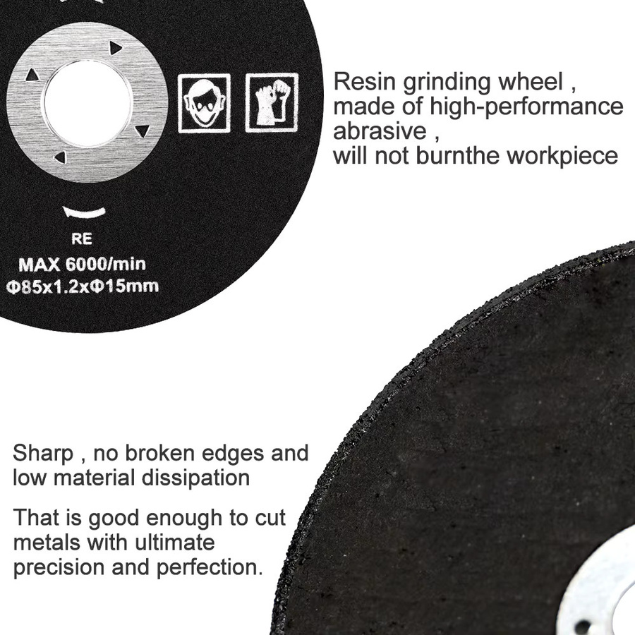 XCAN Mini Kreissägeblatt 85mm mit 10/15mm Aufnahme für Holzbearbeitung und Schleifarbeiten - Bild 3