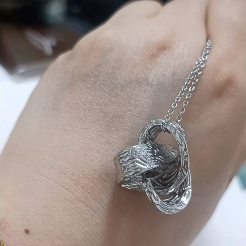 Bandai Halskette, Silber, Unisex - Bild 3