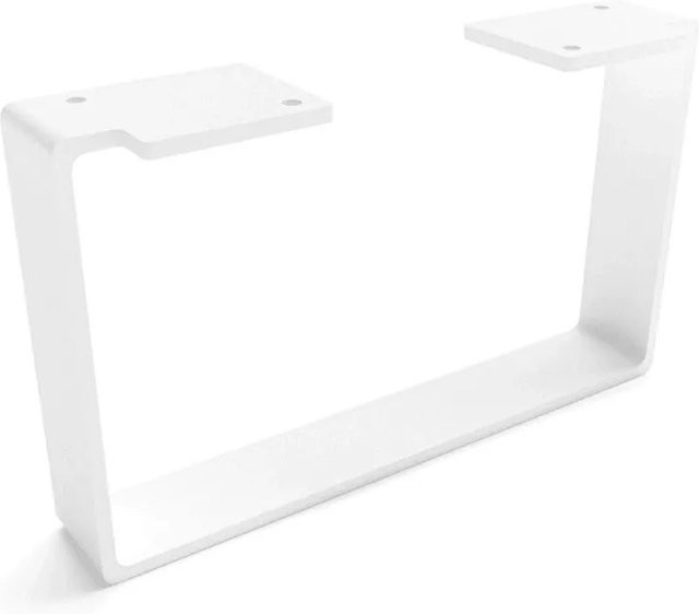 HEVVA Möbelbein LUXEMBURG in Weiß, Höhe: 15 cm, Tiefe: 25 cm - Bild 1