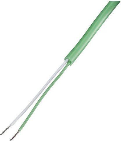 B + B Thermo-Technik Ausgleichsleitung 0230 0209 mit Messbereich von -60 bis 180°C in Grün - Bild 1