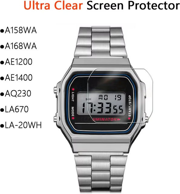 3er-Set YIFILM PET Displayschutzfolie Transparent für A158WA A168WA AE1200 AE1400 AQ230 LA670 LA-20WH W800H-1AV B650WC B640WC - Bild 1