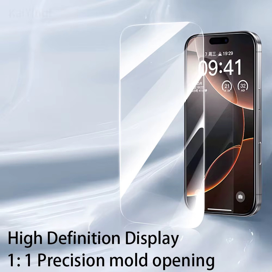 KaiYingF 4er-Set Panzerglas Display-Schutzfolie für iPhone Modelle in Transparent - Bild 4