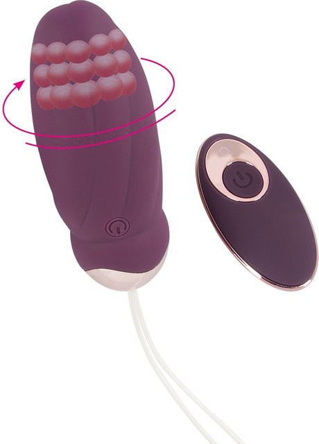 Javida RC Rotating Love Ball Vibro-Ei in Purple, 60 g, mit Fernbedienung steuerbar - Bild 1
