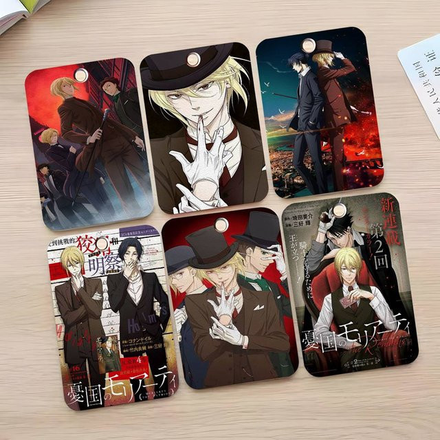 Schlüsselanhänger Leder, Anime M-Moriarty The Patriot, Kartenhalter - Bild 1