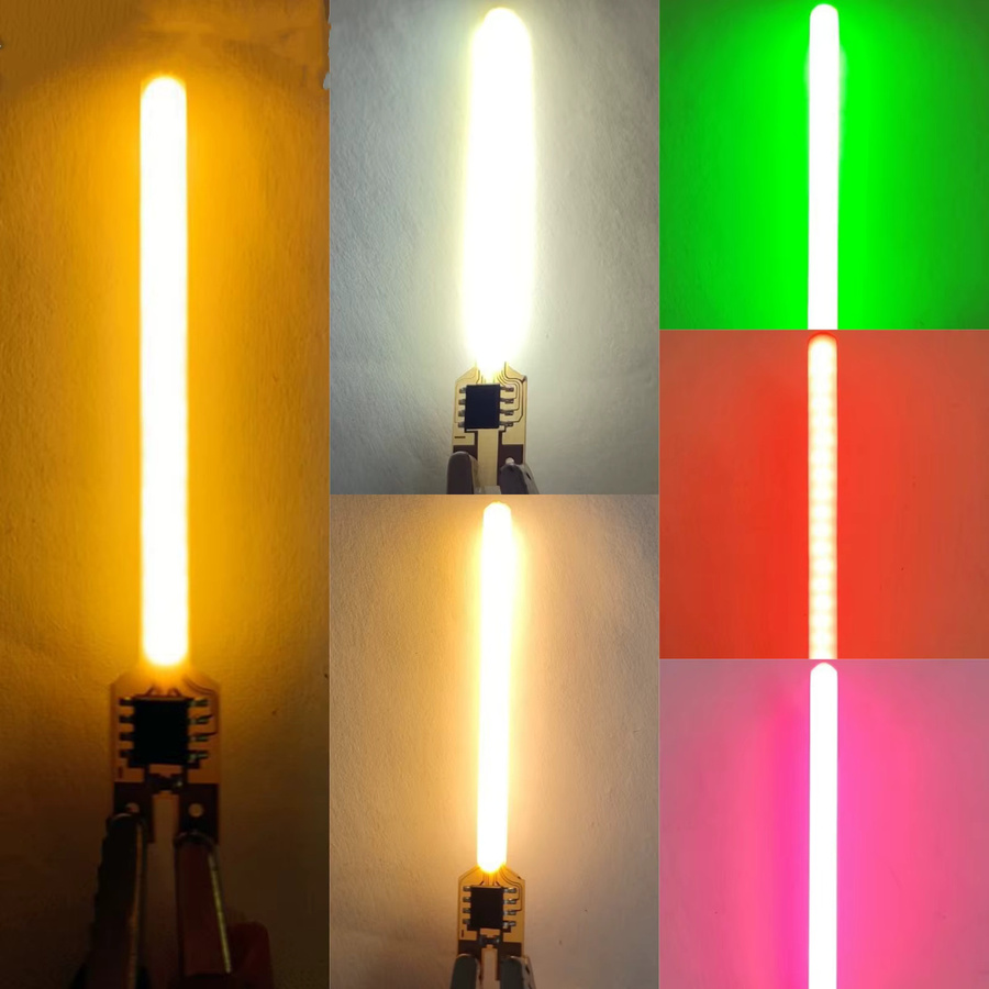 GAHADA LED Filament Licht Meteorschauer Fließendes Wasser Lampe 3V COB mit Schnalle ohne Löten 2-Pin - Bild 4