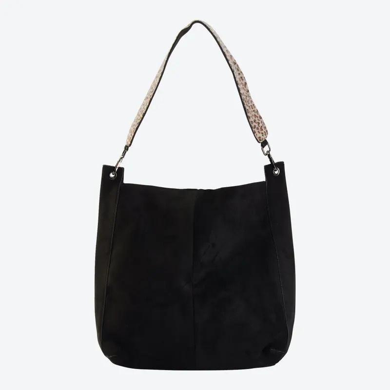 Laura Torelli Damen-Handtasche in Suede-Optik - Bild 2