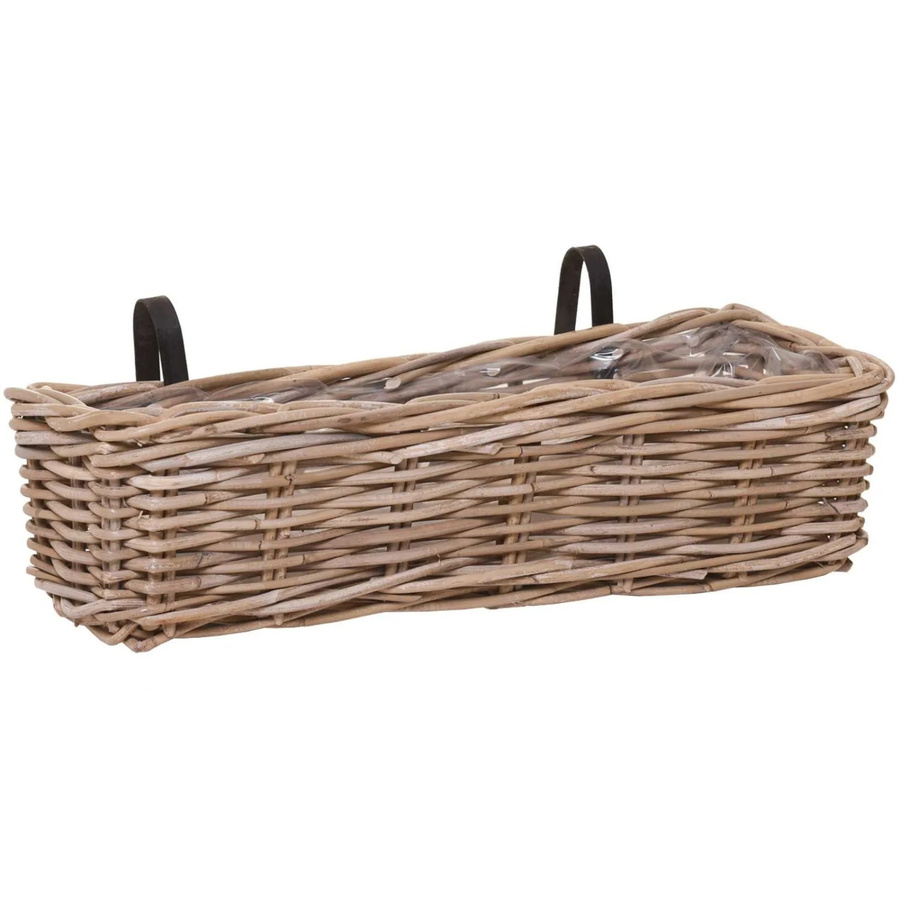 Vivanno Blumenkasten Sacada in Natur, Farbe: Braun/Beige, B/T/H: 57 x 18 x 14 cm - Bild 2