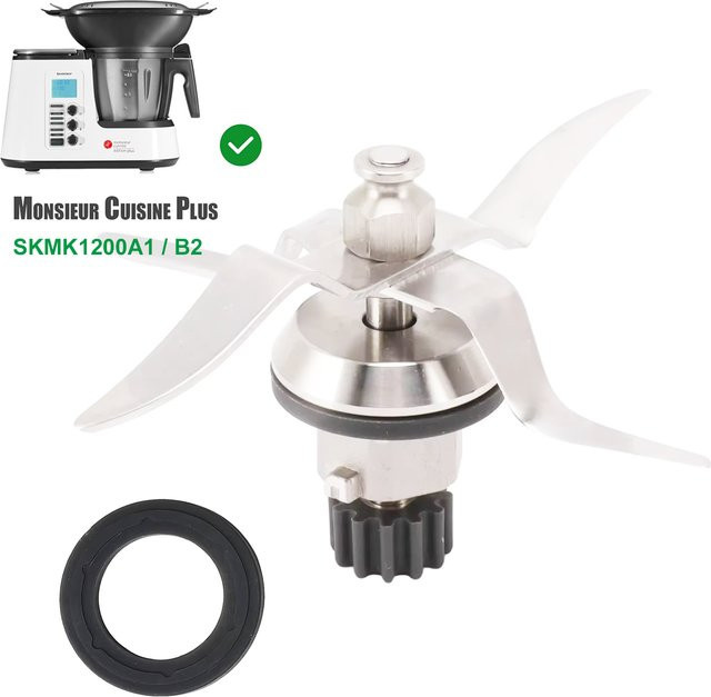 Monsieur Cuisine Mixer Klinge mit 12 Zähnen in Silver - Bild 1