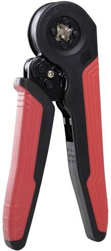 Quadrios 24T060 Crimpzange für Aderendhülsen von 0,25 bis 10mm² in Rot - Bild 1