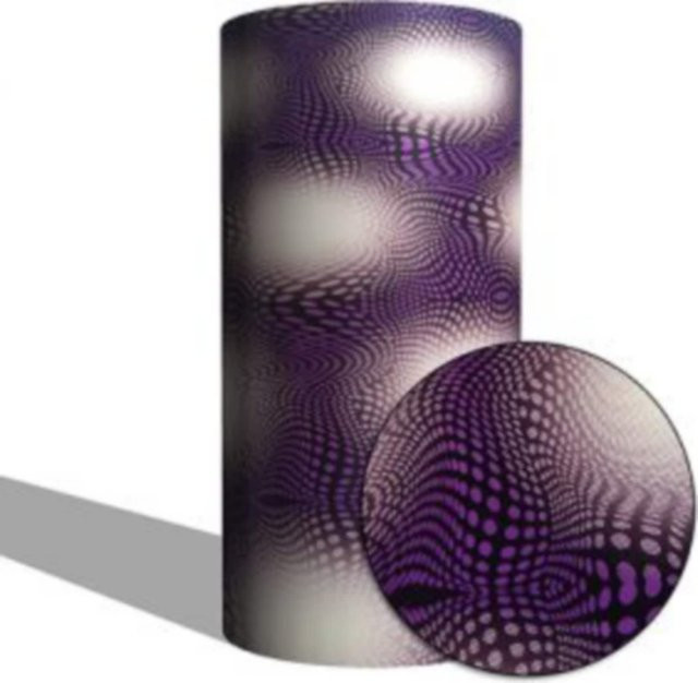 MAUK Carbon Folie Alien Galaxy in Purple für Auto, Küche und Deko - Bild 1