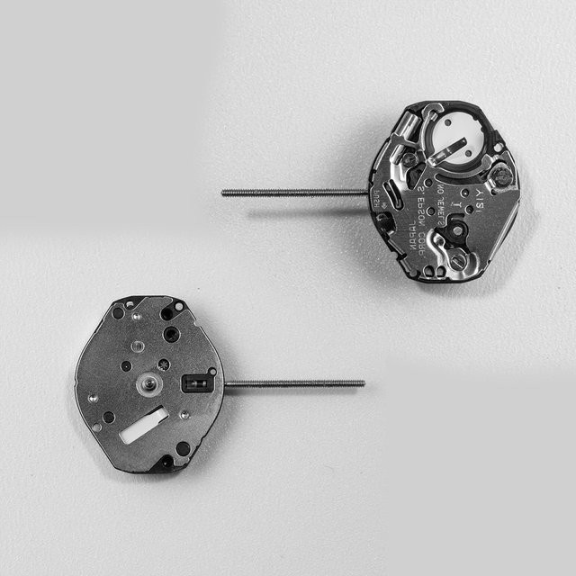 CHIICSMART Ersatz-Quarzwerk Y121 mit Uhrenwerkstift, Silber - Bild 1