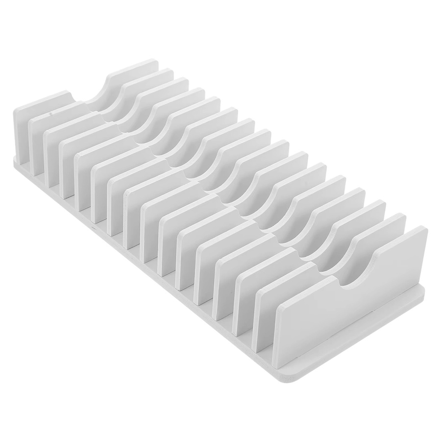 Multifunktionaler Handy-Organizer aus Kunststoff für das Klassenzimmer in Weiß mit mehreren Fächern - Bild 2