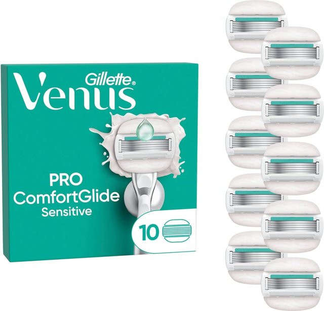 Gillette Venus Pro ComfortGlide Sensitive Damen, 10er - Bild 1