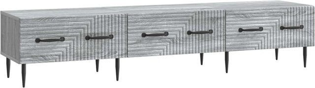 vidaXL TV-Schrank modern in Grau Sonoma, B/H/T: 147 x 34,5 x 30 cm - Bild 1