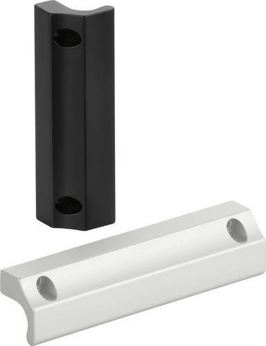 Rohde Leistengriff LG-06.F090.01 aus Aluminium in Silber matt, 4er Set, L: 110 mm, B: 10 mm, H: 22 mm - Bild 1