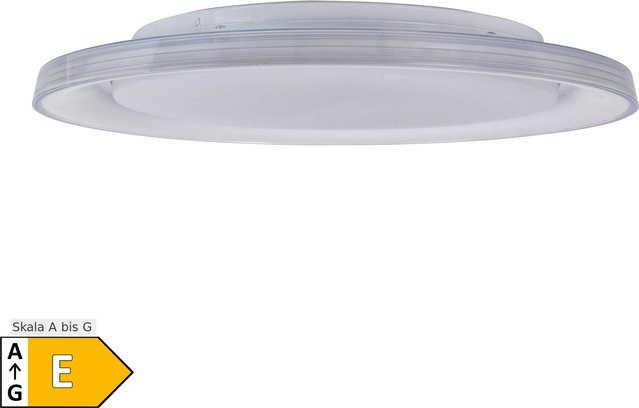 Näve CLAIRE LED CCT Deckenleuchte in Weiß aus Metall und Kunststoff, Durchmesser: 50,5 cm, Höhe: 7,5 cm - Bild 1