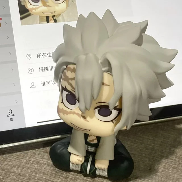 Bandai Demon Slayer Figuren Set, Mitsuri Kanroji Sanemi Shinazugawa Giyuu Tomioka Muichiro Tokito, 10cm, Sammlerstücke - Bild 1