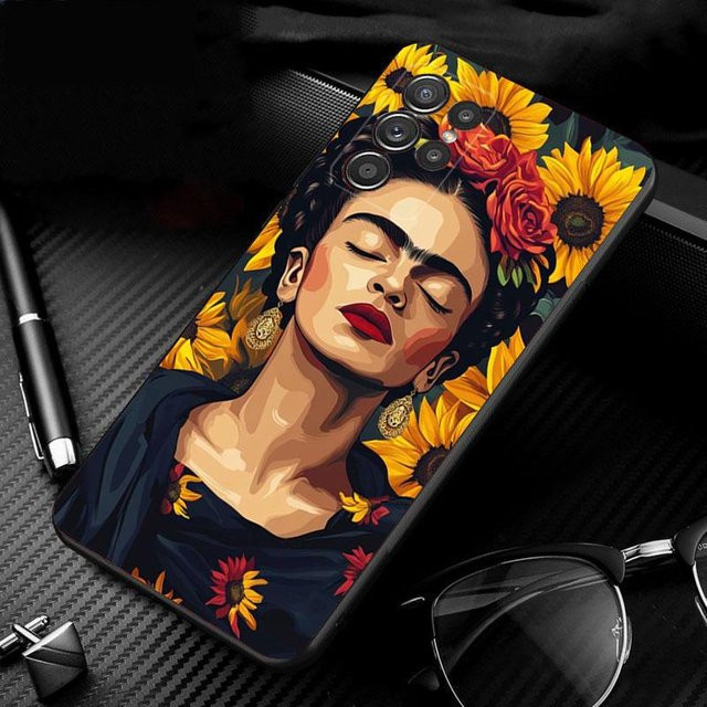 Handyhülle mit Frida-Kahlo Design für Samsung Galaxy S26 S25 S24 S23 S22 S21 Ultra, Plus und FE in Multicolour - Bild 1
