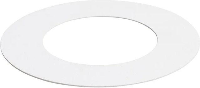 QAZQA Spacer für Einbaustrahler in Weiß aus Edelstahl, Durchmesser: 7,5 cm, Höhe: 13 cm - Bild 1