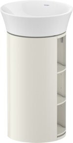 Duravit Waschtischunterschrank White Tulip in Weiß Matt mit zwei Türen, B/T/H: 41 x 41 x 75 cm - Bild 1