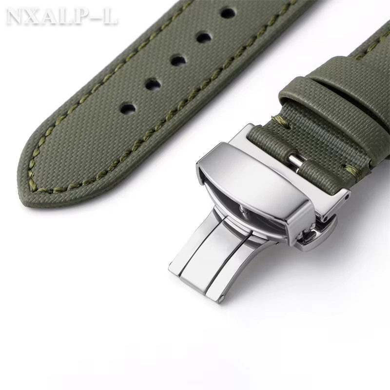 Seiko Uhrenarmband Leder, Edelstahl, Unisex - Bild 4