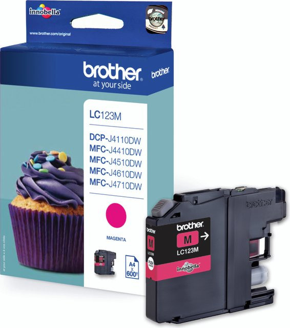Original Brother Tintenpatrone LC-123M Magenta für Inkjet-Drucker - Bild 2