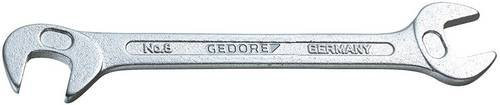 Gedore Doppelmaulschlüssel 6 mm in Silber aus Chrom-Vanadium-Stahl - Bild 1