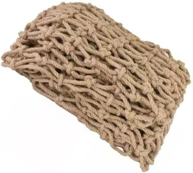 YULIN Kletterpflanzenstütznetz aus PVC in Beige für Garten und Gemüsebeet - Bild 1