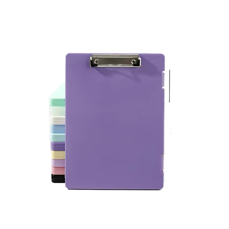 Multifunktionale Zwei-in-Eins Aktenschachtel und Loseblatt-Ordner mit Tafelclip, transparentes Kunststoff-Design, Farbe: Grün, Format: A4 - Bild 3