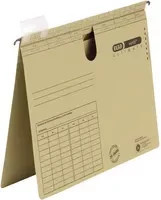 ELBA Hängehefter vertic ULTIMATE A4 in Beige und Braun mit Blauer Engel Zertifizierung - Bild 1