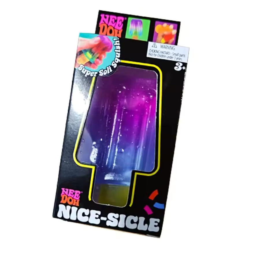Schylling Eis am Stiel-förmiges Quetschspielzeug, BPA-frei, multicolour - Bild 4
