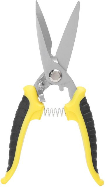 GoolRC Elektrikerschere aus Edelstahl in Gelb, Mehrzweck-Drahtschneider mit ergonomischem Griff, Länge: 20,3 cm - Bild 1