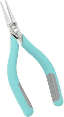 Weller Erem ESD Flachzange 2442P aus Werkzeugstahl in Türkis - Bild 1