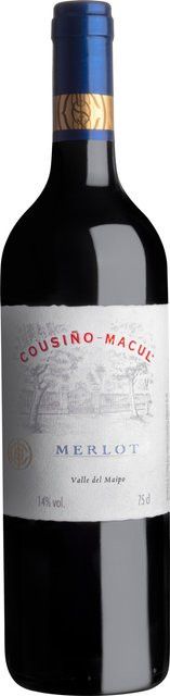Cousiño-Macul Merlot Rotwein, 2022, Maipo Valley, Chile, trocken, 0,75 l - Bild 1