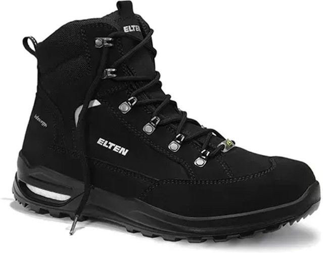 Elten Berufsstiefel Ronan XXF Black Mid ESD O2 aus Leder in Größe 44 - Bild 1