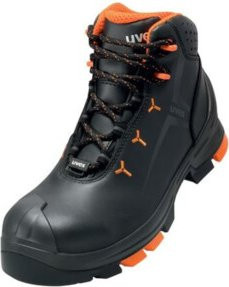 uvex Sicherheitsstiefel S3 SRC uvex 2 aus Leder in Schwarz, Größe 47, Weite 12 - Bild 1