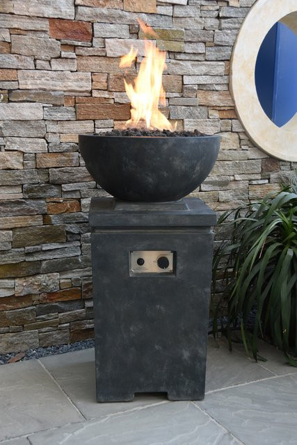 Modeno Gasfeuerstelle Kupe in Beton-Optik - Bild 1