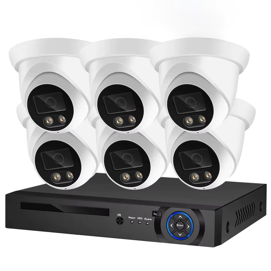 ASECAM 4K Sicherheit CCTV Kamera System Kit mit 8MP Gesichtserkennung, Audio, NVR, POE und AI für Outdoor Home Video Überwachung in Weiß - Bild 6