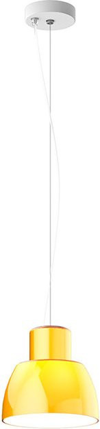 Nemo Lighting Lorosae 2 Pendelleuchte in Gelb aus Glas und Metall - Bild 1