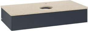 V&B Waschtischunterschrank Antao ohne Frontstruktur, Wandmontage, lackiert, B/T/H: 100 x 50 x 19 cm - Bild 1