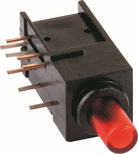 Mentor 1844.1832 Druckschalter 60 V in Schwarz mit IP50 Schutzart - Bild 1