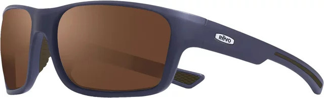 Revo Pointe Sonnenbrille, Square, Tr90, Vollrand, Herren, Brown, Blue - Bild 1