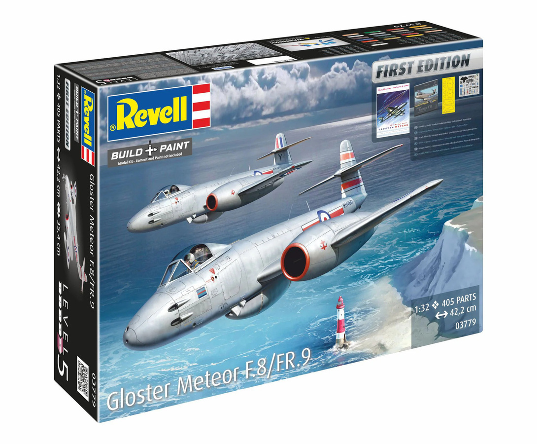 Revell Gloster Meteor F.8/FR.9 - First Edition, Modellbau, 1:32 - Bild 3