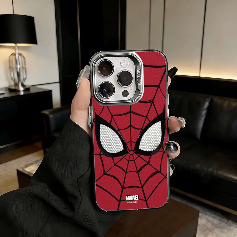 Hasbro Marvel Spider-Man Handyhülle für iPhone 17 16 15 14 13 12 11 Pro Max XR Air Plus matte sturzsichere Schutzhülle - Bild 4