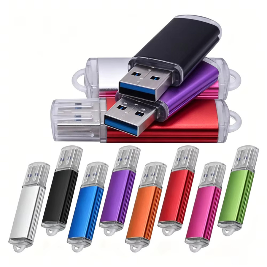 JASTER USB 2.0 Metall-Speicherstick in Gold und Multicolour mit verschiedenen Kapazitäten - Bild 5